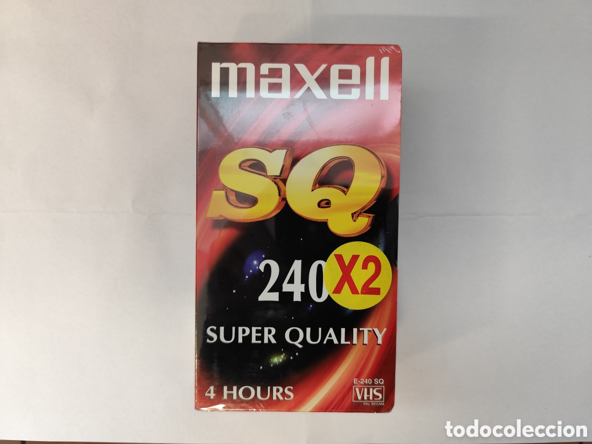 Vintage: Pack 2 cintas VHS, Maxell SQ. Precintado - Foto 1