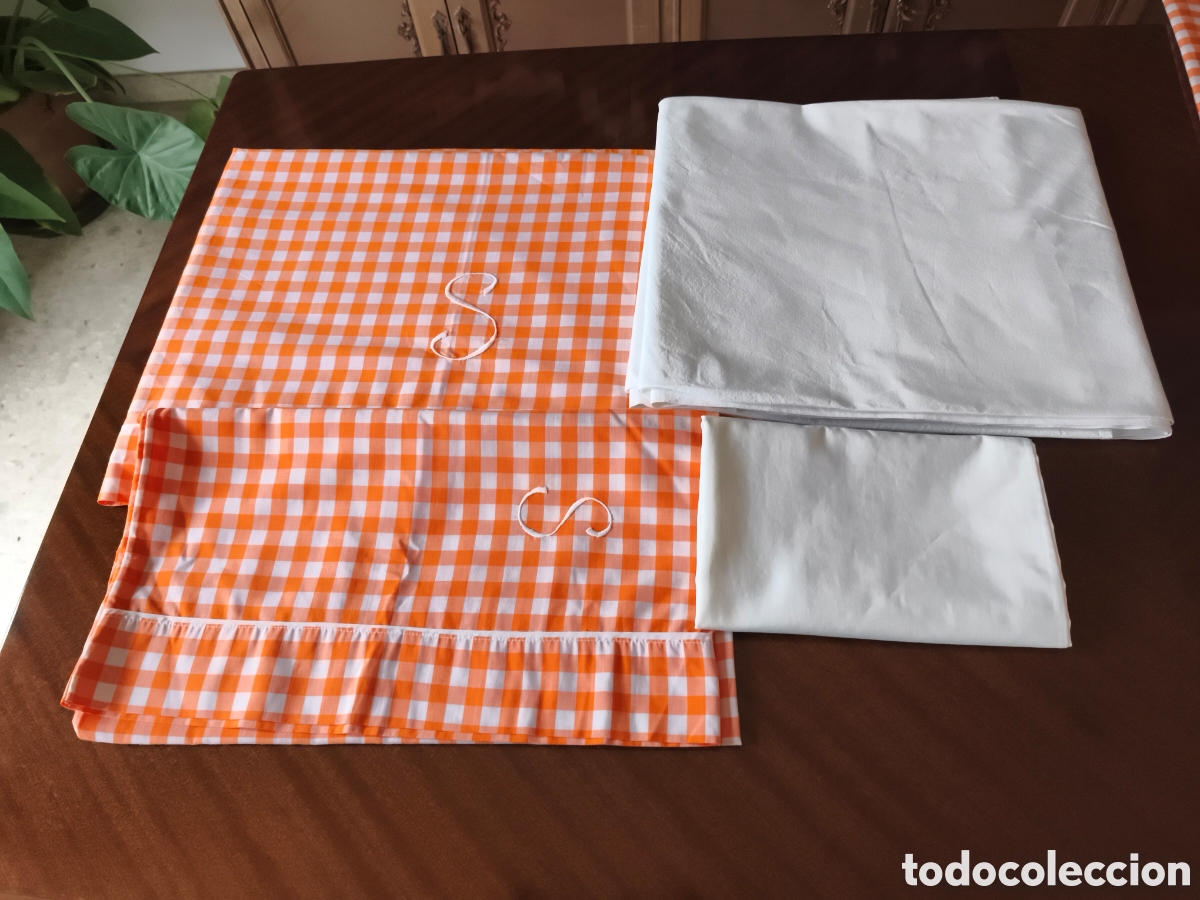 Vintage: Juego de cama vintage, impecable - Foto 1