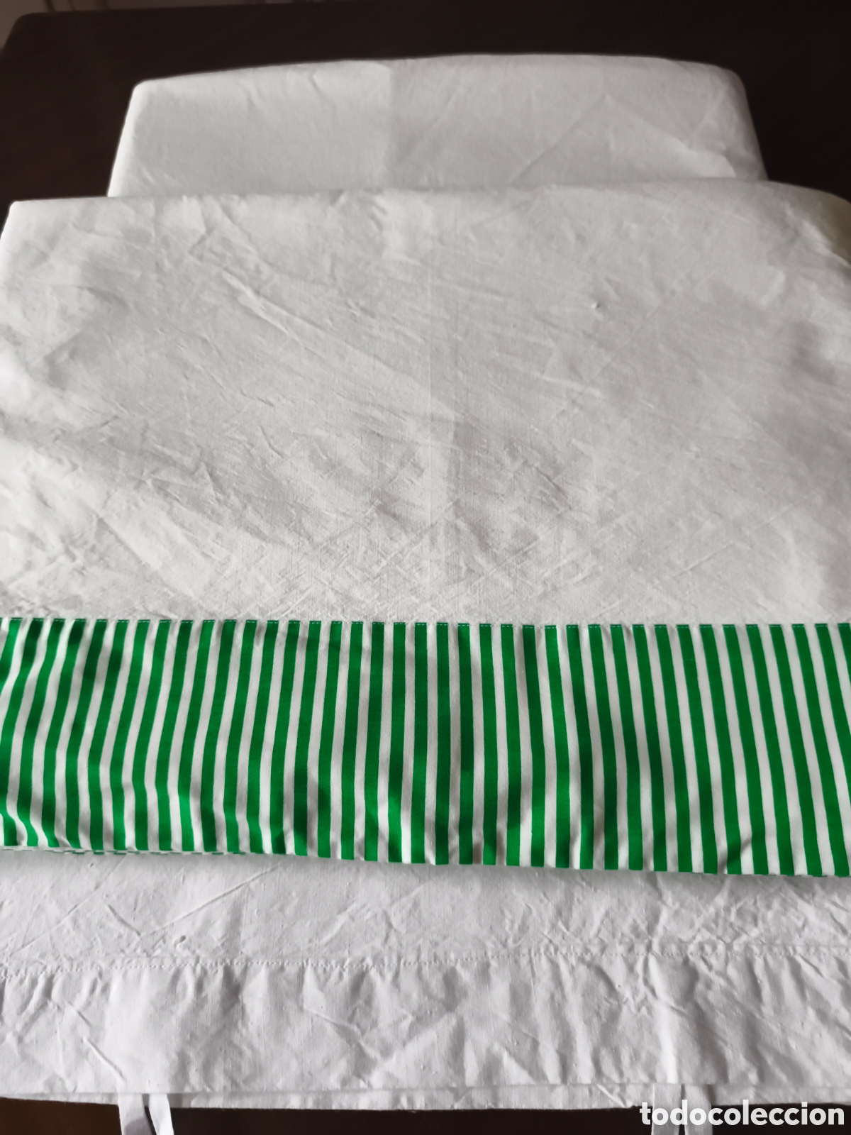 Vintage: Juego de cama, de excelente algodon. + Regalo protector de almohada Impecable - Foto 4