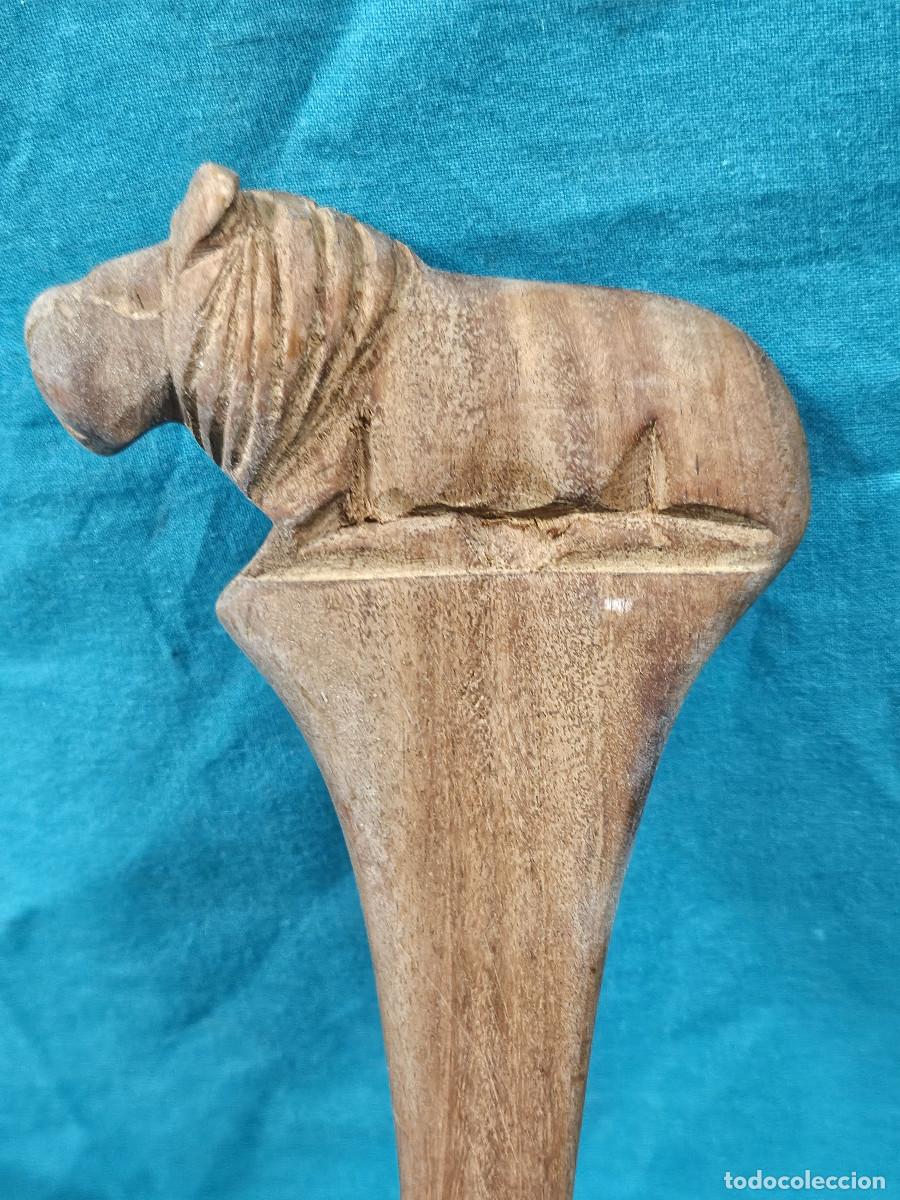 Vintage: cucharon y trinchador de madera - Foto 2