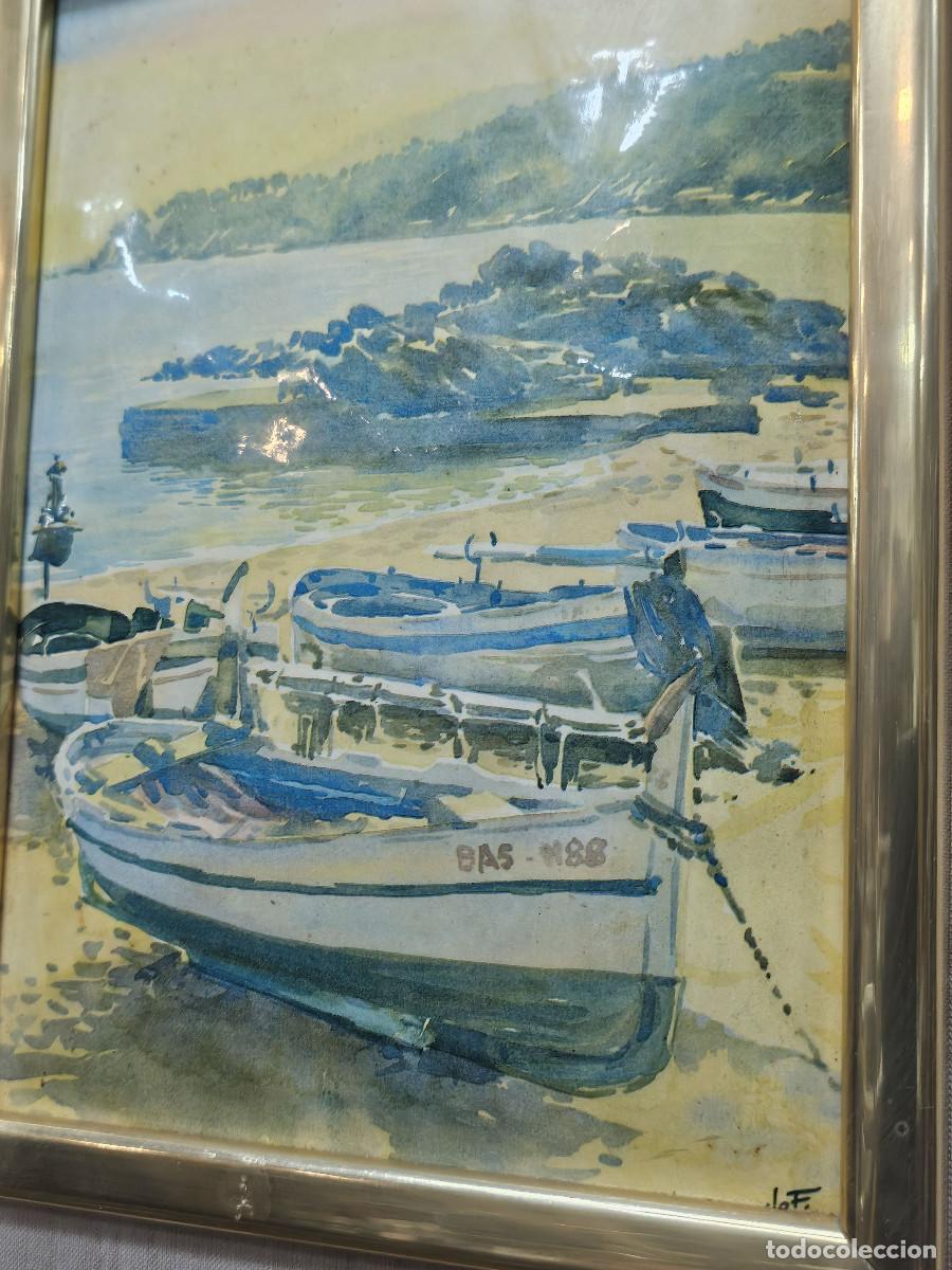 Vintage: cuadro con dibujo en chapa - Foto 3
