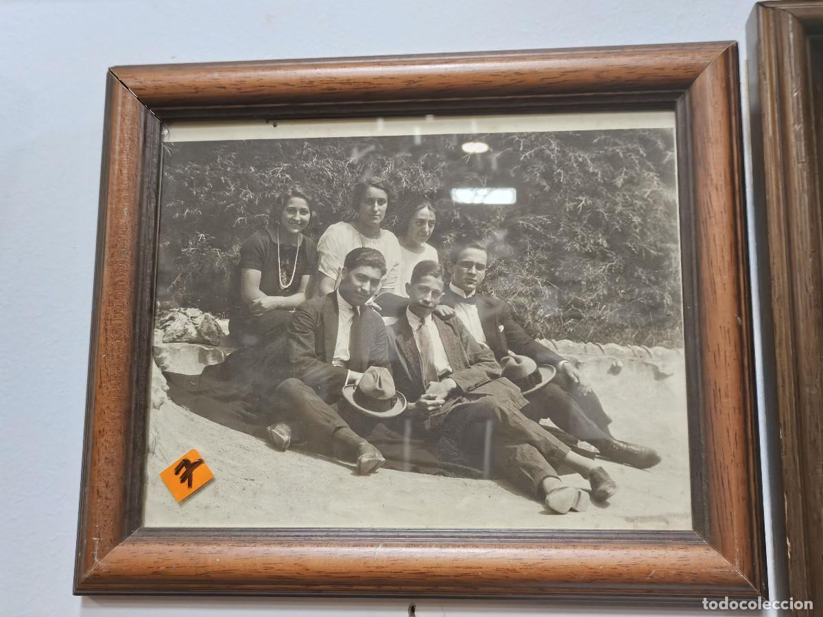 Vintage: cuadro con fotografia - Foto 1
