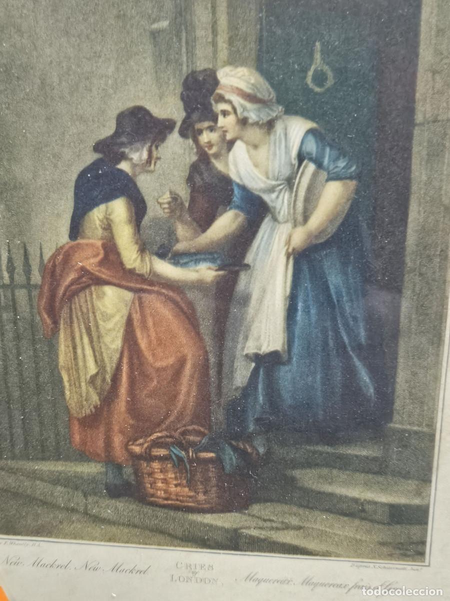 Vintage: cuadro con lamina antigua - Foto 3