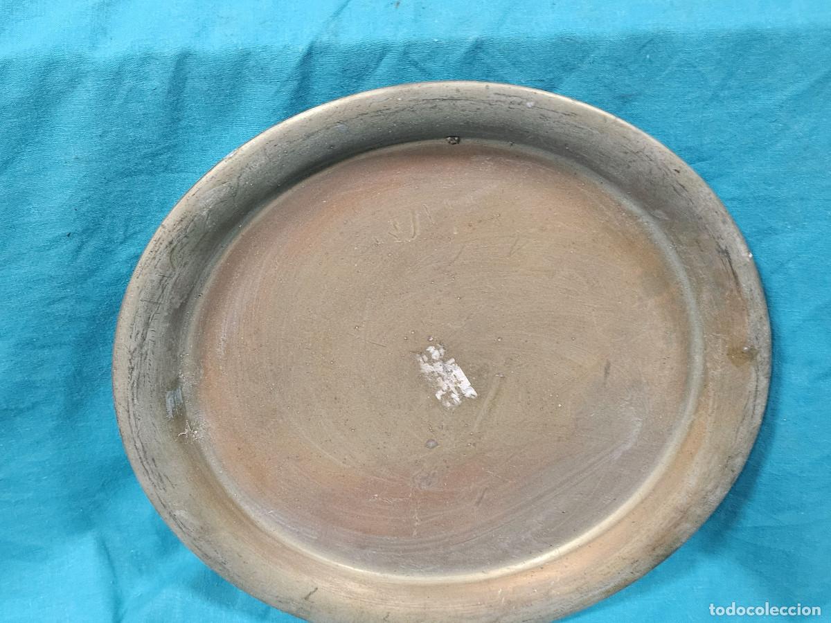 Vintage: plato plateado vintage - Foto 2