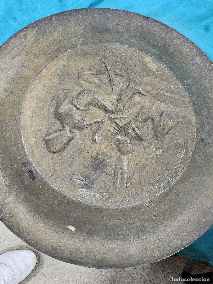 Vintage: plato de metal egipcio - Foto 7