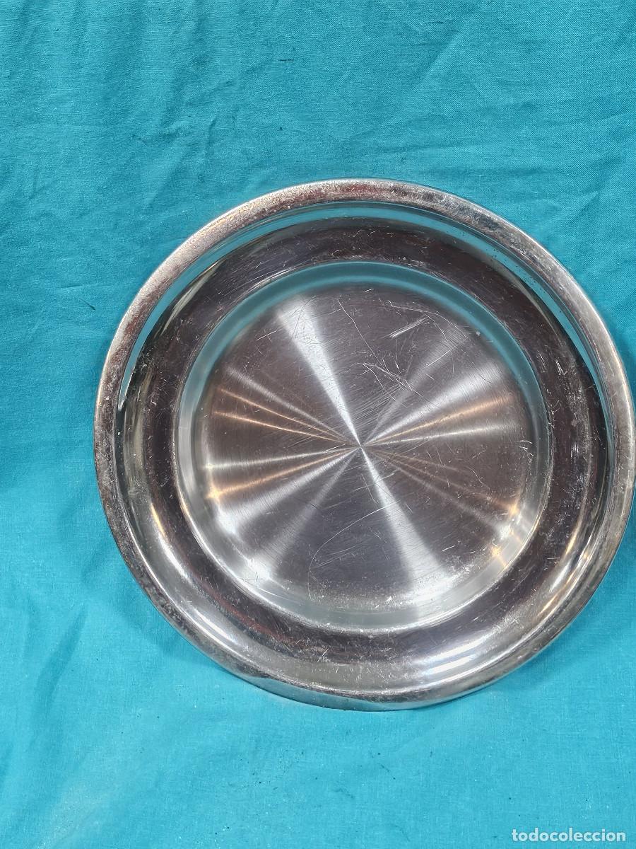 Vintage: plato de acero vintage - Foto 1