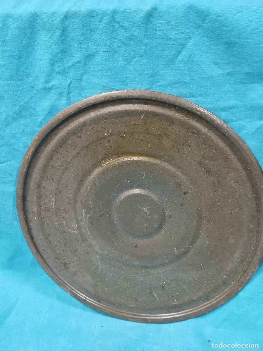 Vintage: tapadera de lata antigua - Foto 2