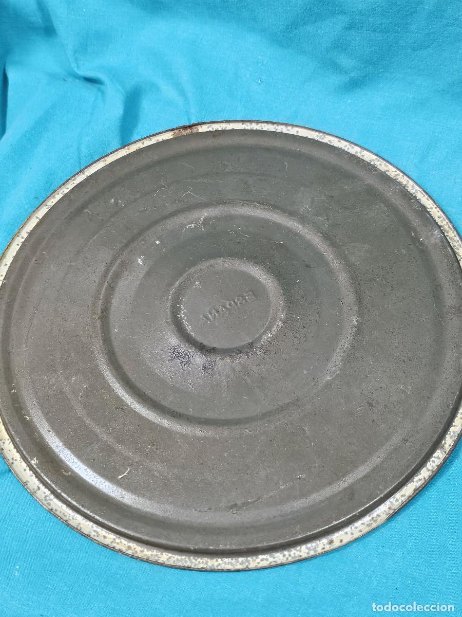Vintage: tapadera de lata antigua - Foto 3