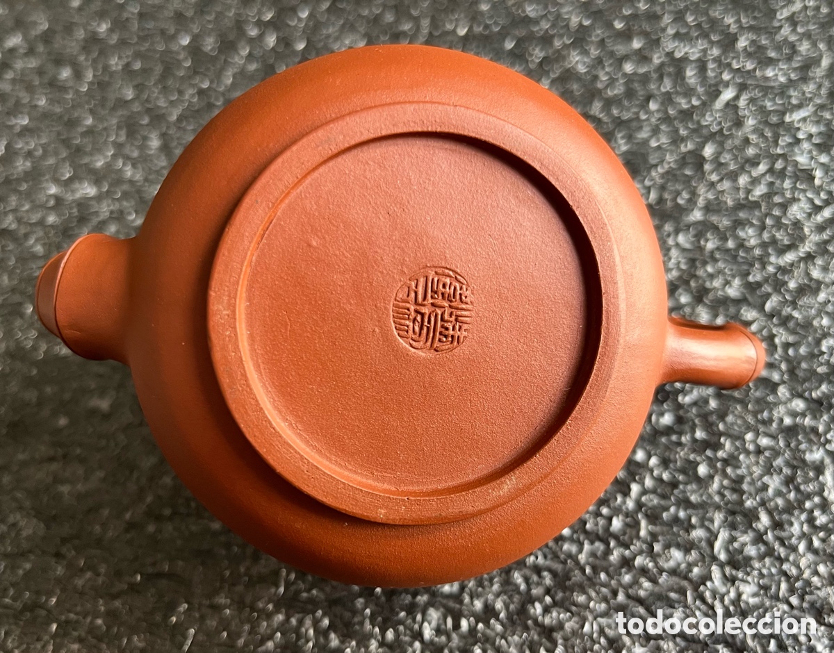 Vintage: Peque&ntilde;a tetera Oriental de arcilla - Foto 4