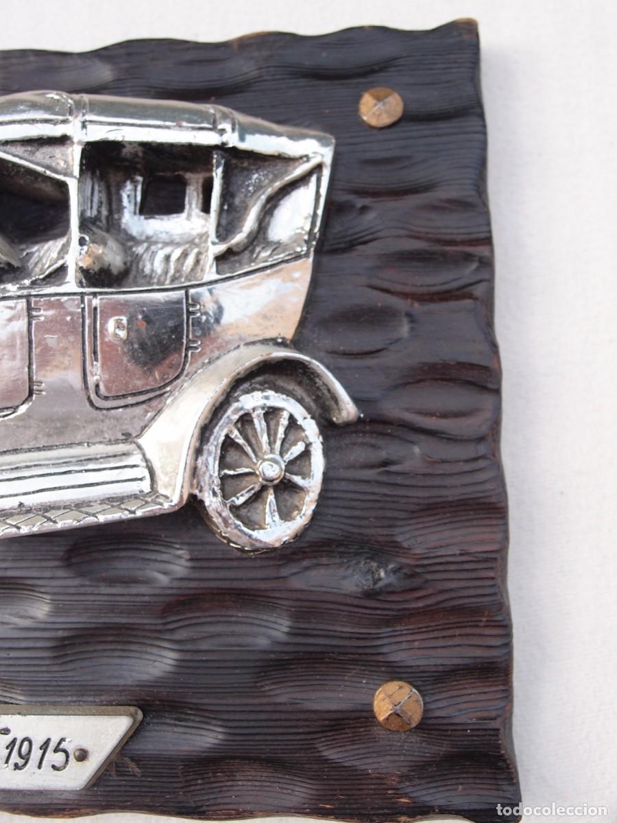 Vintage: Cuadro coche cl&aacute;sico en relieve - Foto 7