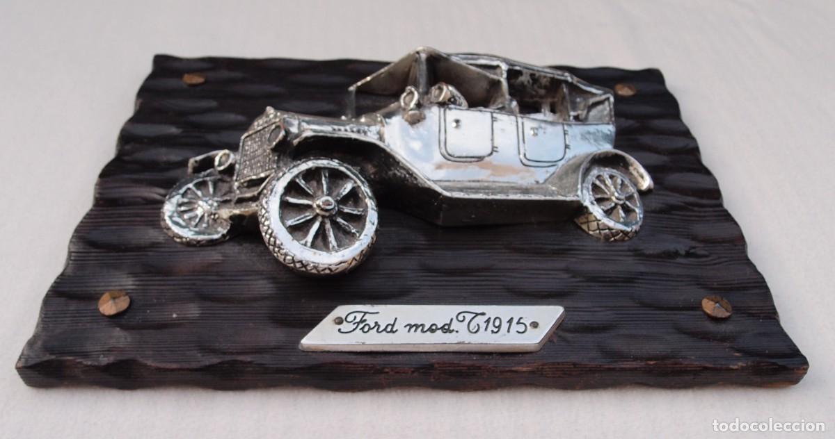Vintage: Cuadro coche cl&aacute;sico en relieve - Foto 8