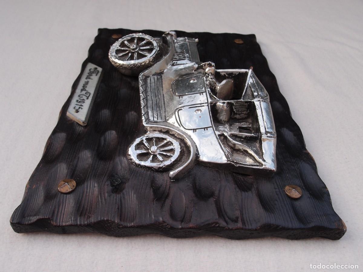 Vintage: Cuadro coche cl&aacute;sico en relieve - Foto 9
