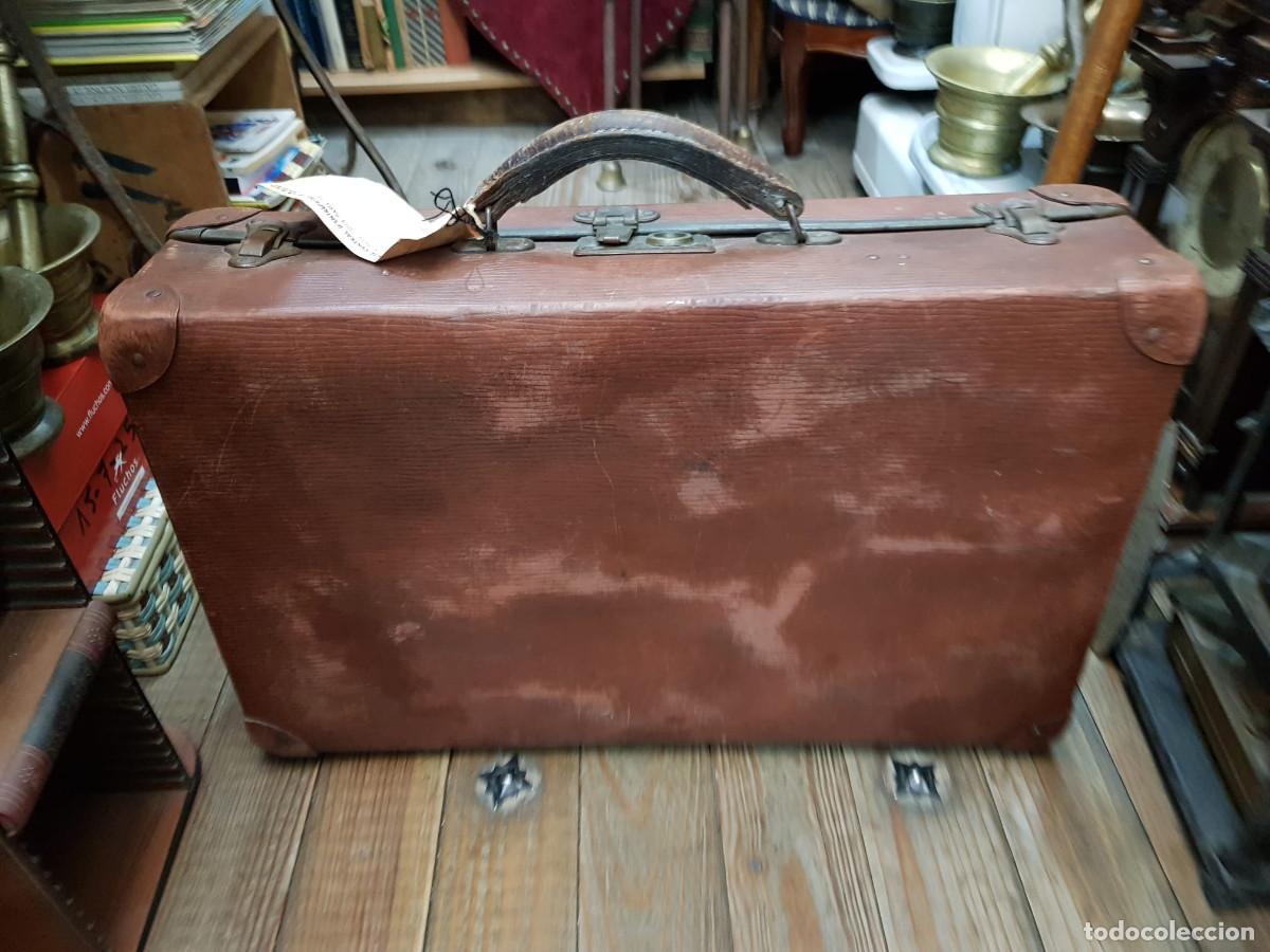 Vintage: ANTIGUA MALETA FRANCESA - Foto 4