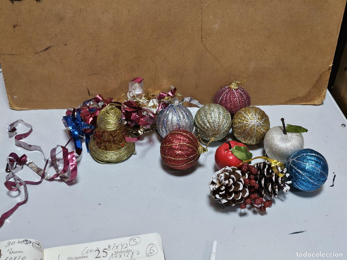 Vintage: lote de ascesorios de navidad - Foto 1