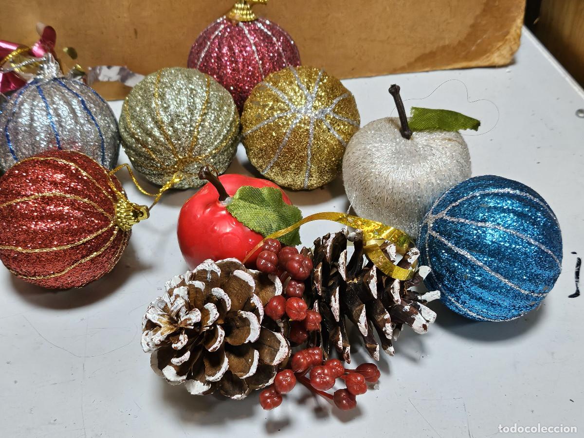 Vintage: lote de ascesorios de navidad - Foto 3