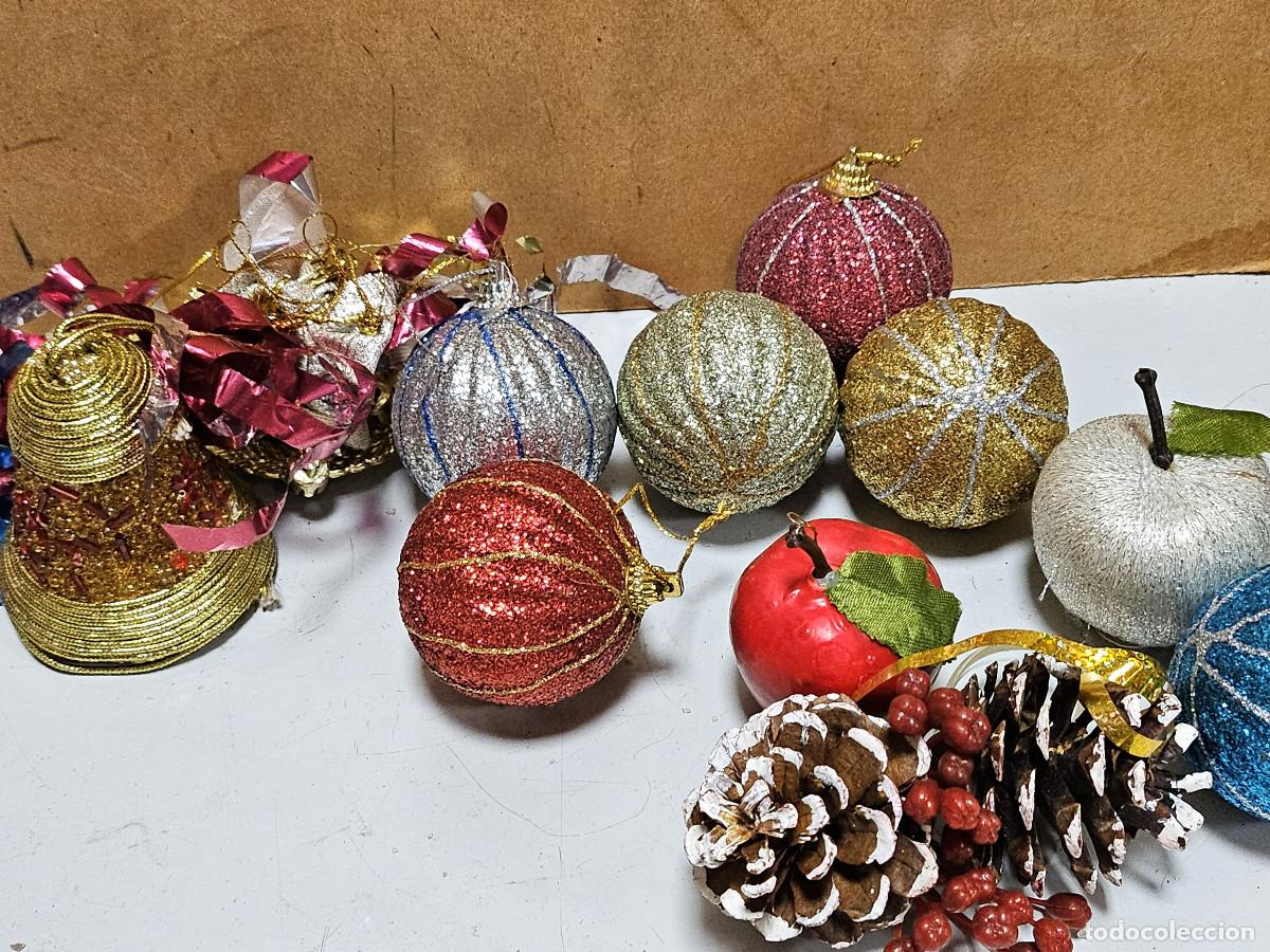 Vintage: lote de ascesorios de navidad - Foto 4