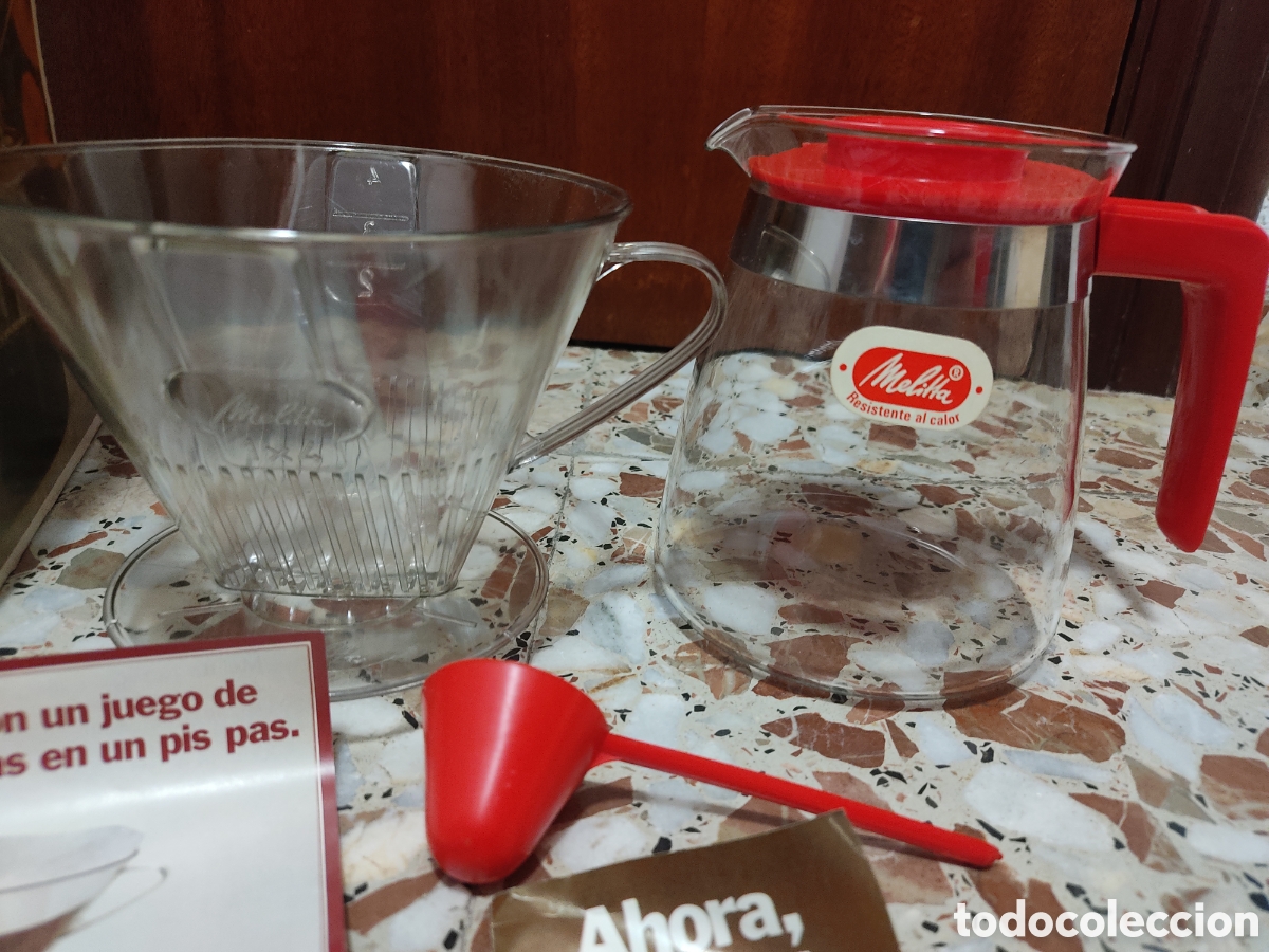 Vintage: Cafetera Melitta 1x4 caja original - Foto 2