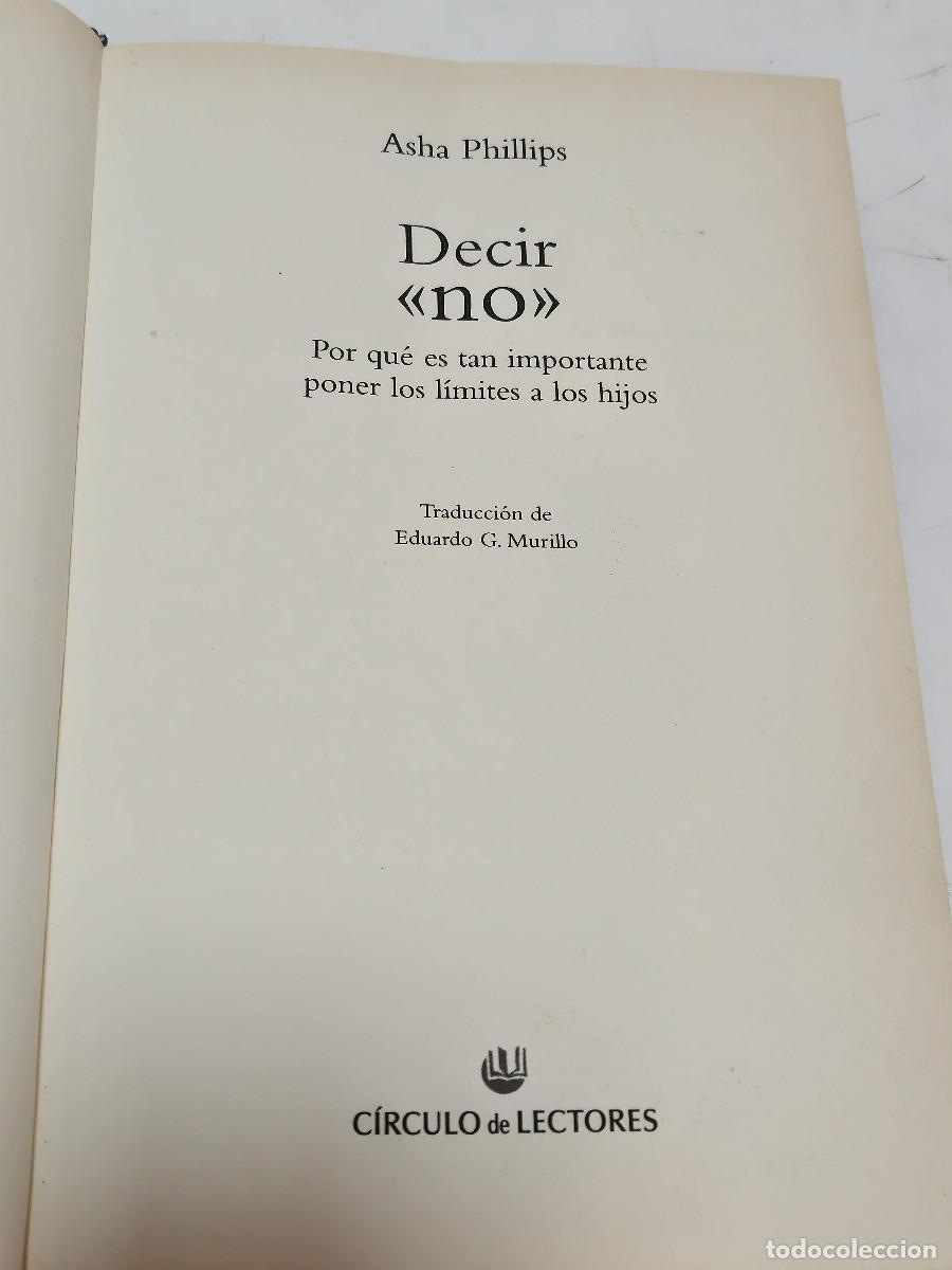 Vintage: libro vintage Decir No - Foto 3