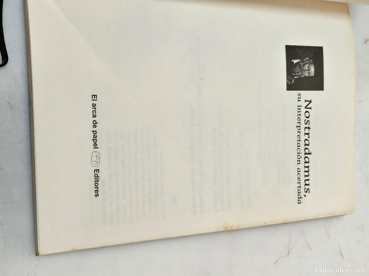 Vintage: libro vintage Nostradamus - Foto 2