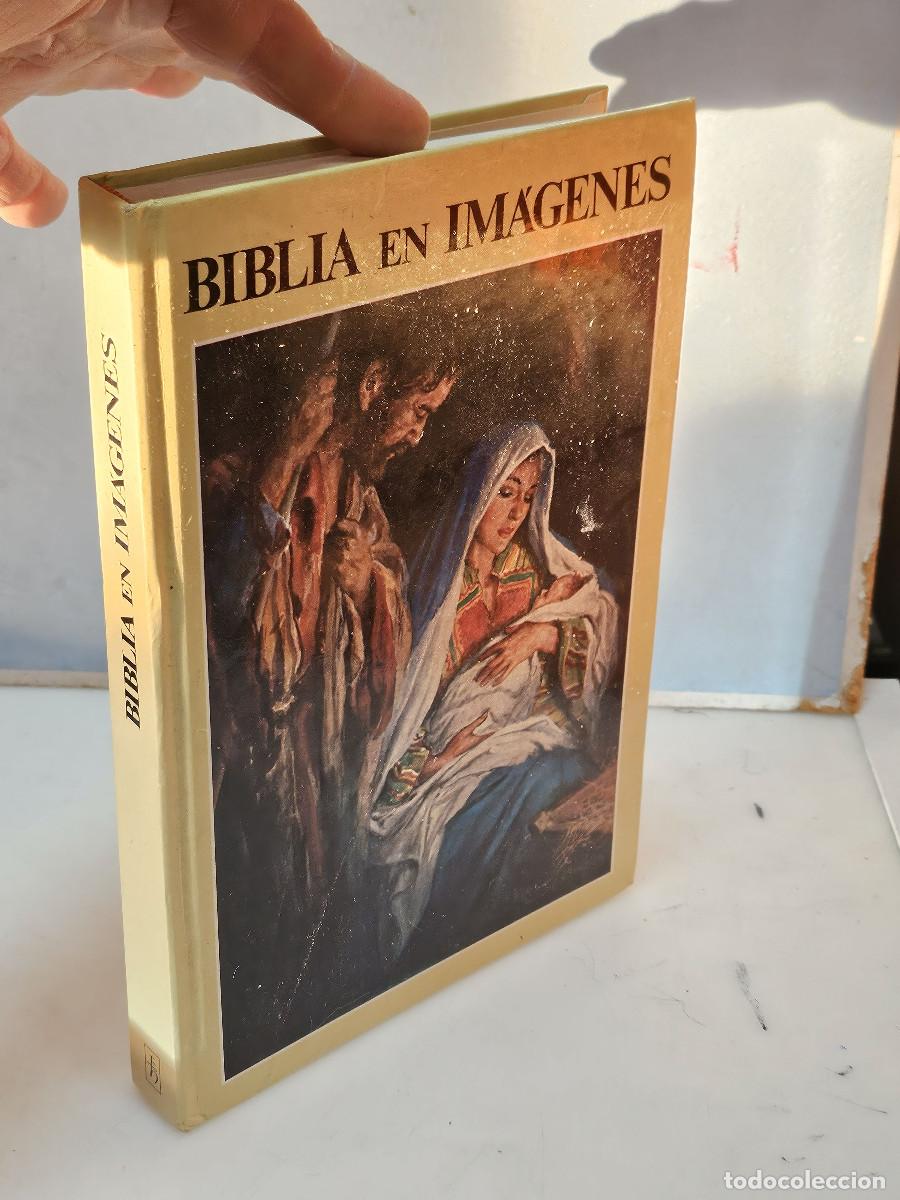 Vintage: libro vintage la Biblia en Imagen - Foto 1