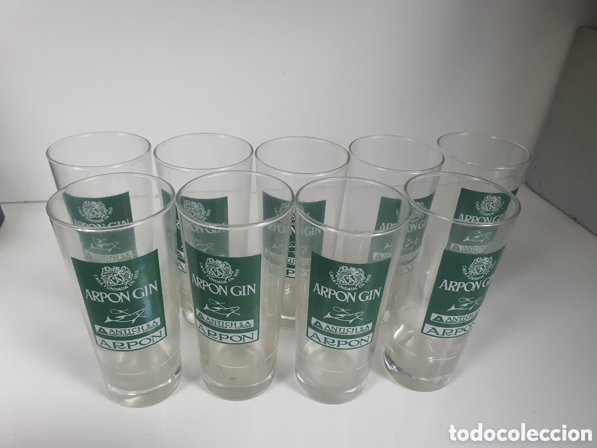 Vintage: VASOs ANTIGUOS DE GINEBRA - Foto 1