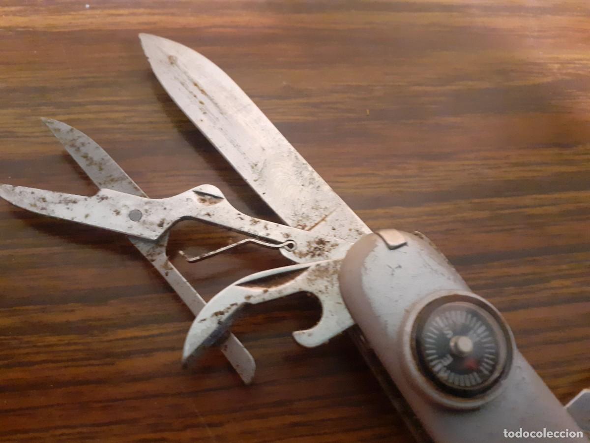 Vintage: Navaja multiusos con br&uacute;jula - Foto 2