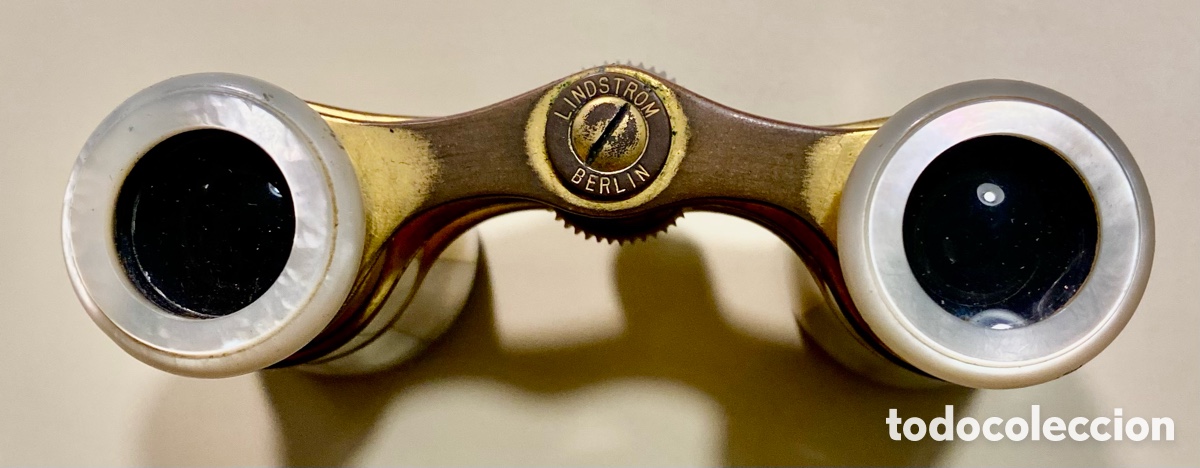 Vintage: Prismaticos Alemanes &oacute;pera &ldquo;Lindstrom&rdquo; Berl&iacute;n. - Foto 2