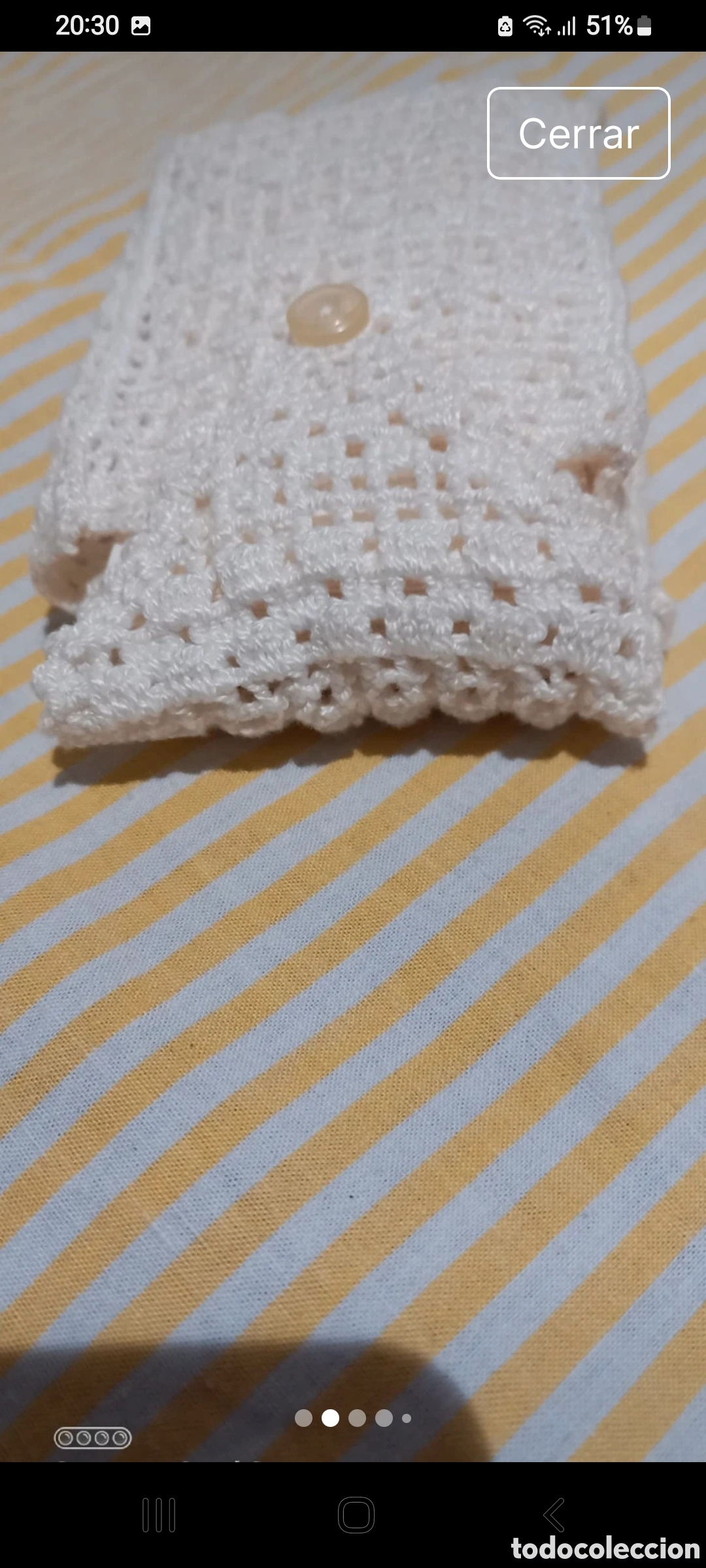 Vintage: Lote de bolsas hechas a ganchillo - Foto 4