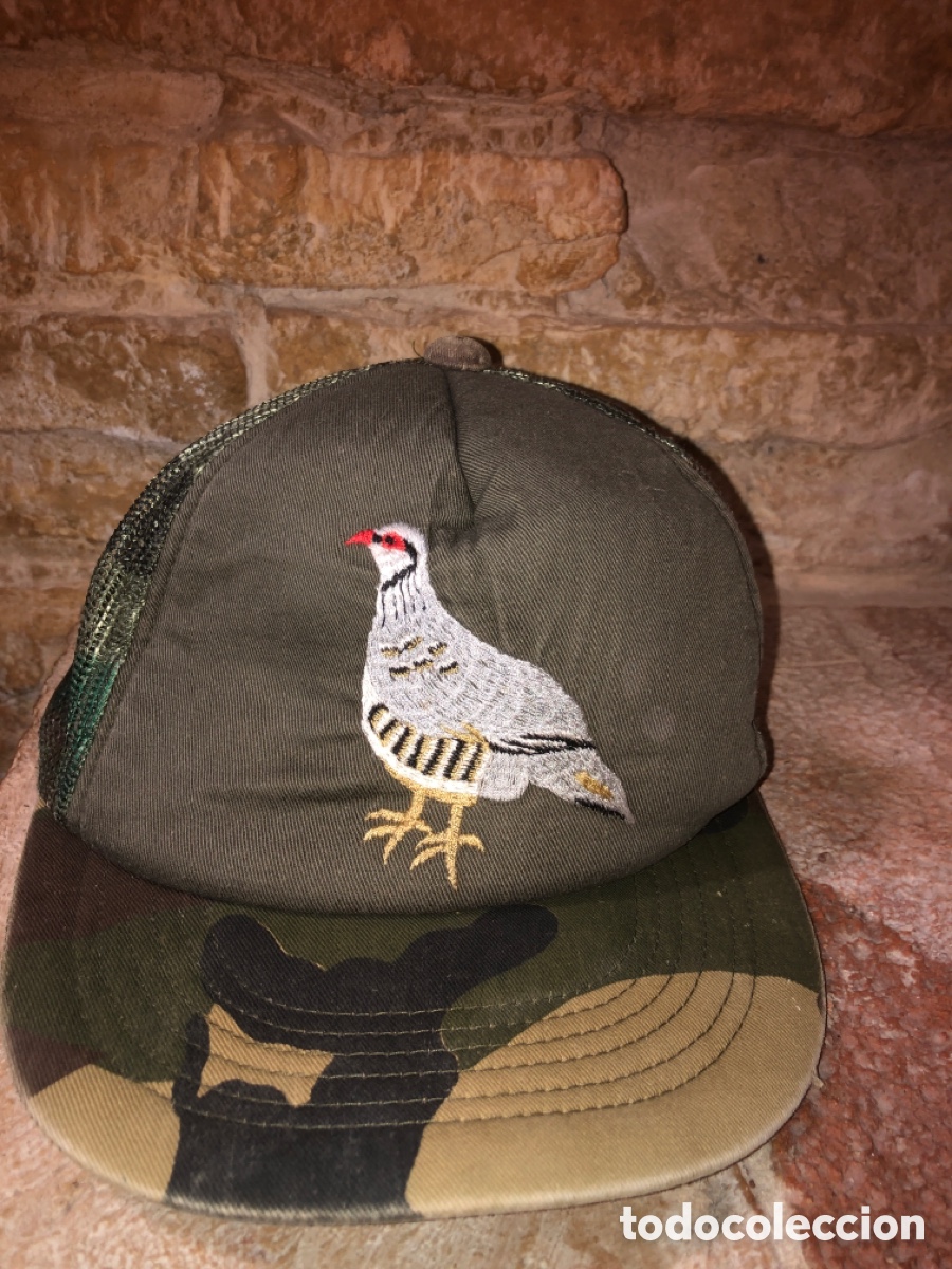 Vintage: Gorra camuflaje perdiz - Foto 4