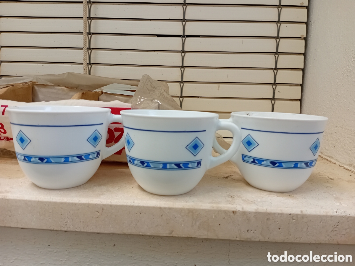 Vintage: Juego de 6 tazas para cafe - Foto 1