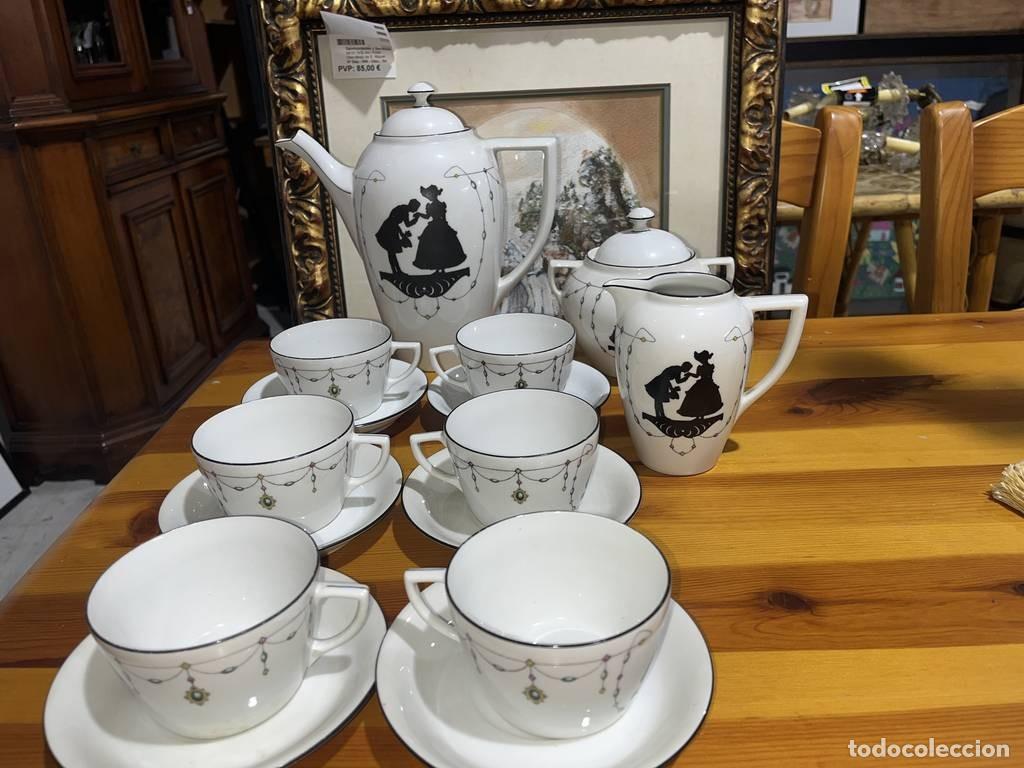 Vintage: JUEGO DE CAF&Eacute; CARRANQUE - Foto 2