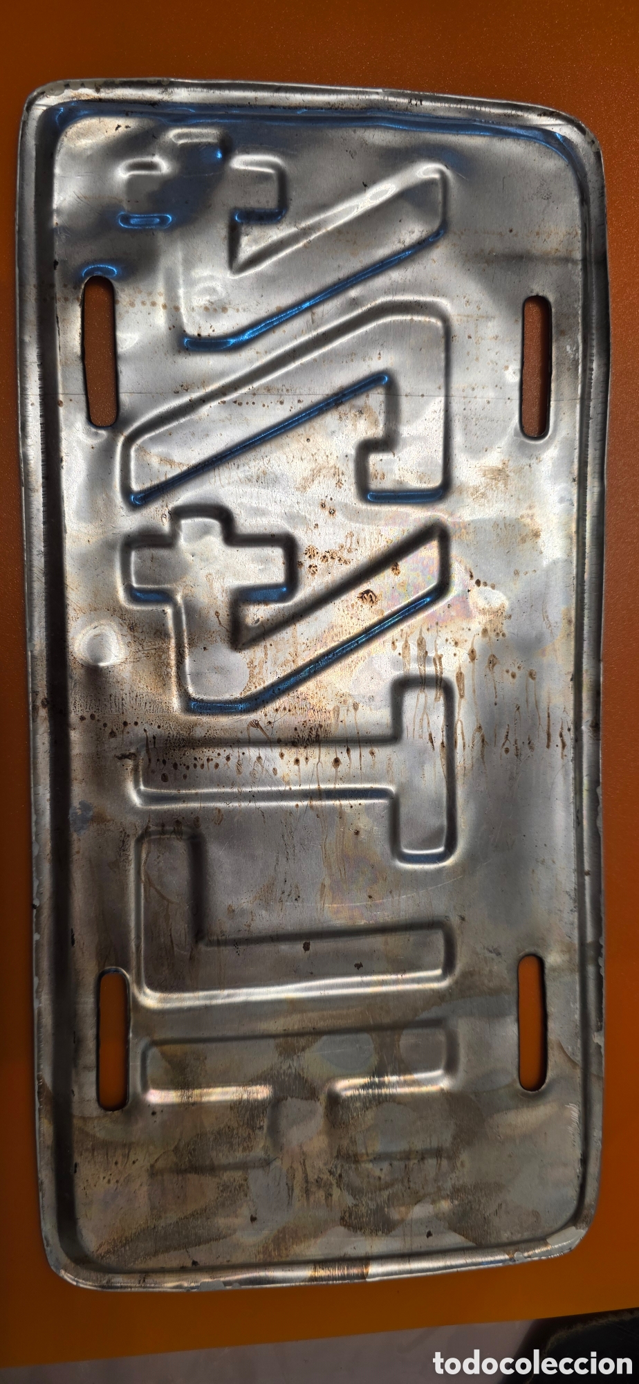 Vintage: Placa de coche chapa carro Cuba copia - Foto 2