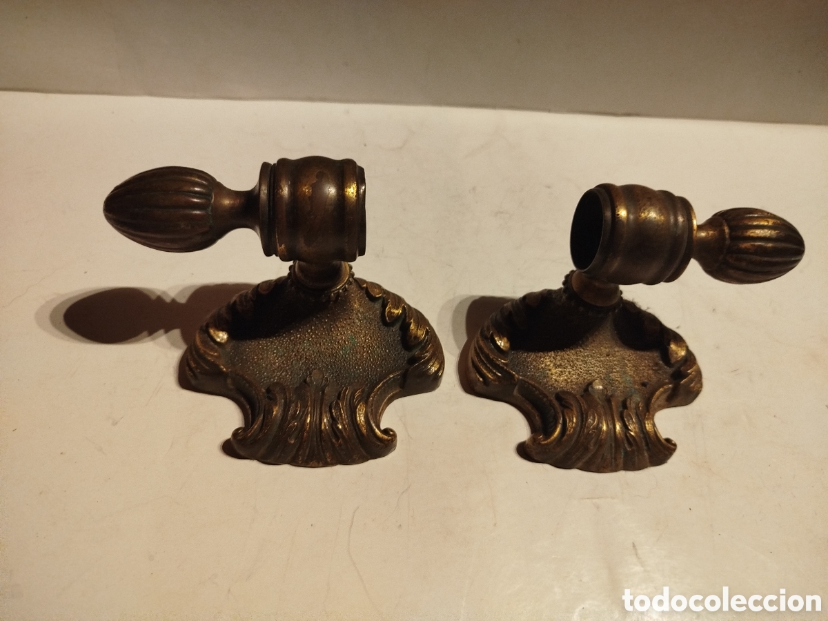 Vintage: Soportes para barra............. - Foto 1