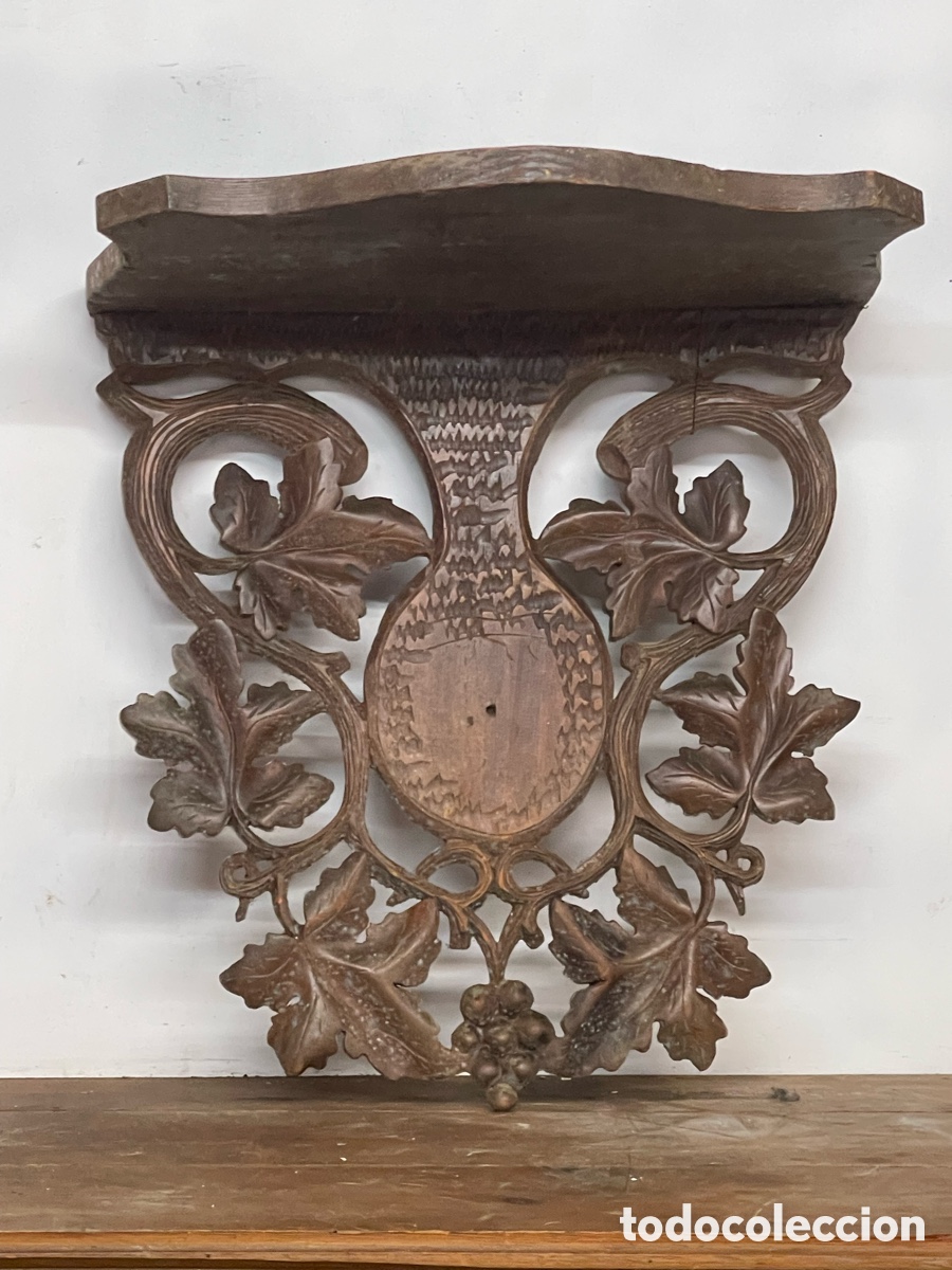 Vintage: Estante de madera para pared - Foto 1