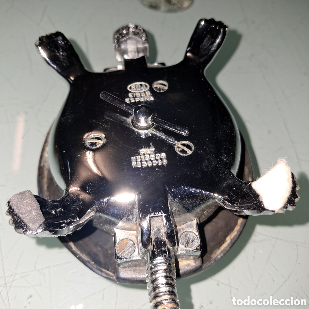 Vintage: Tortuga timbre con alarma fabricada en Eibar, BDJ - Foto 3