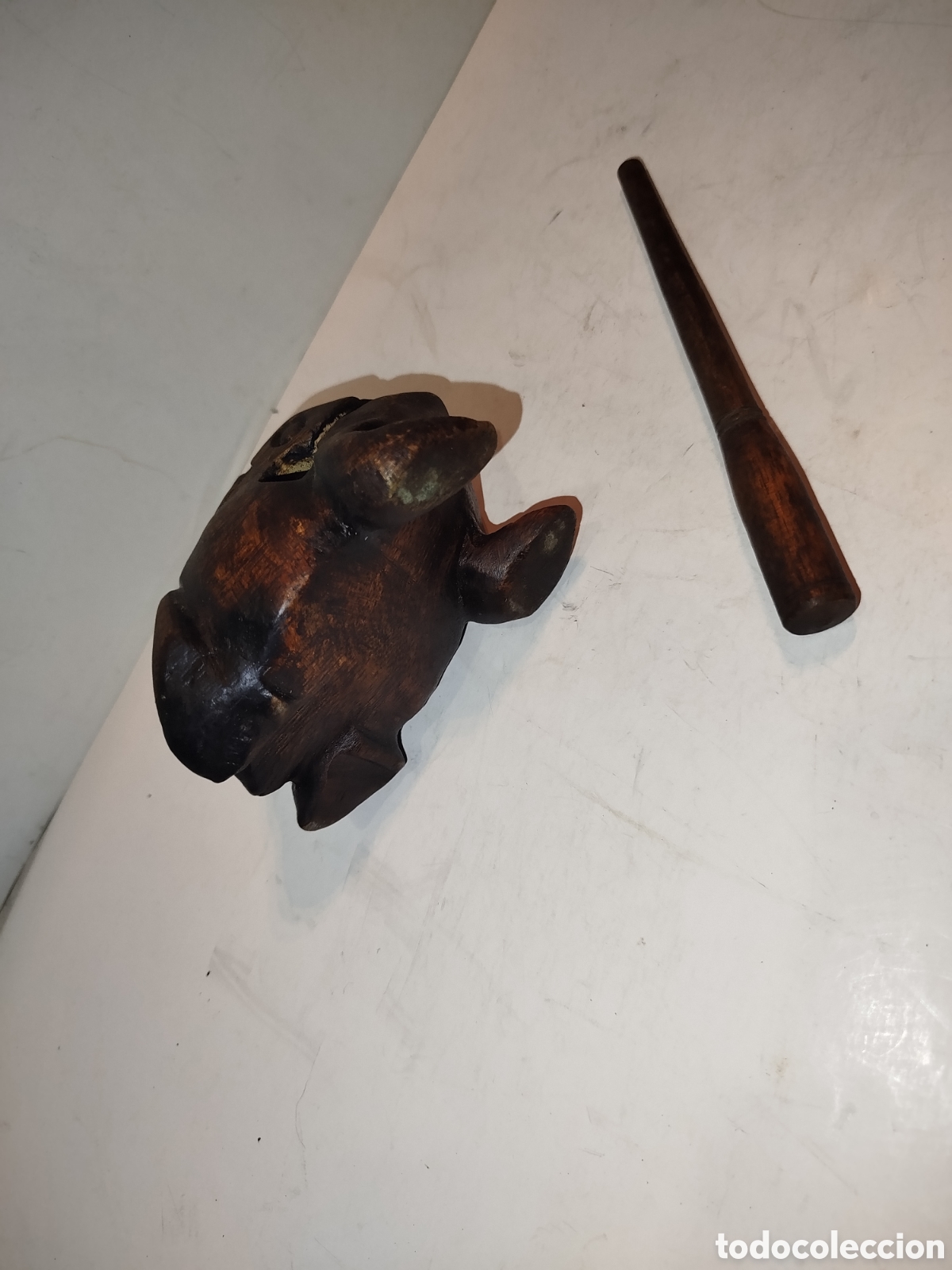 Vintage: Rana de madera............. - Foto 4