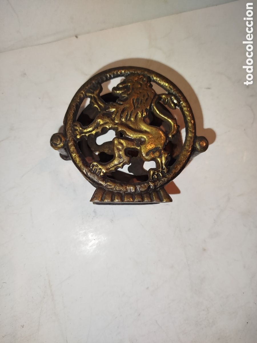 Vintage: Soporte de bronce, lat&oacute;n........ - Foto 1