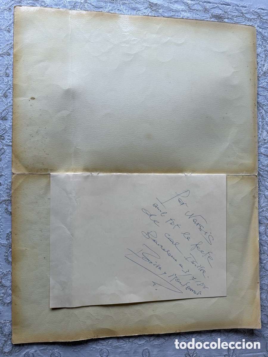 Vintage: Antigua carta de men&uacute; - Foto 2