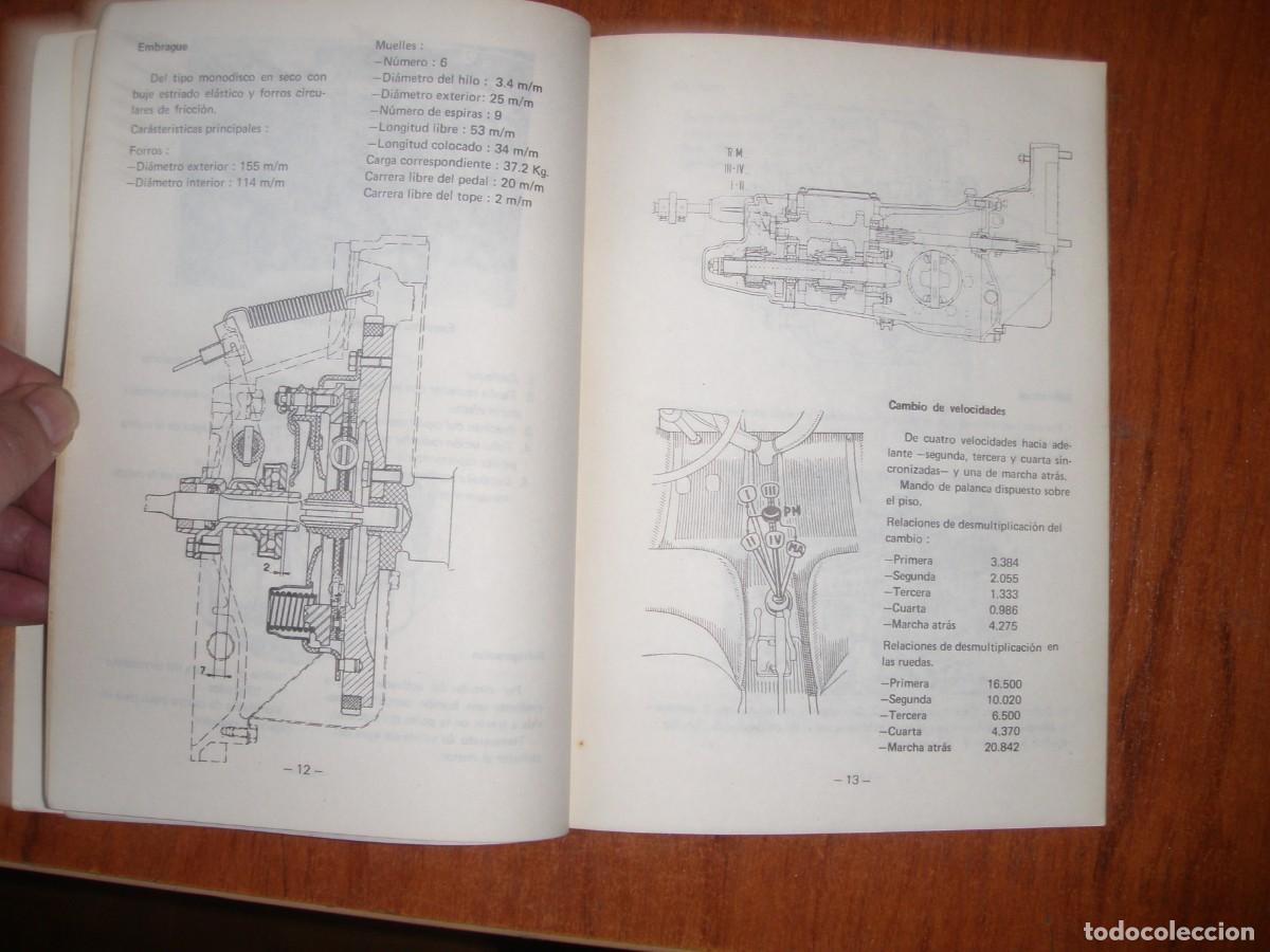 Vintage: LIBRO HERRAMIENTA SEAT 600 - Foto 7