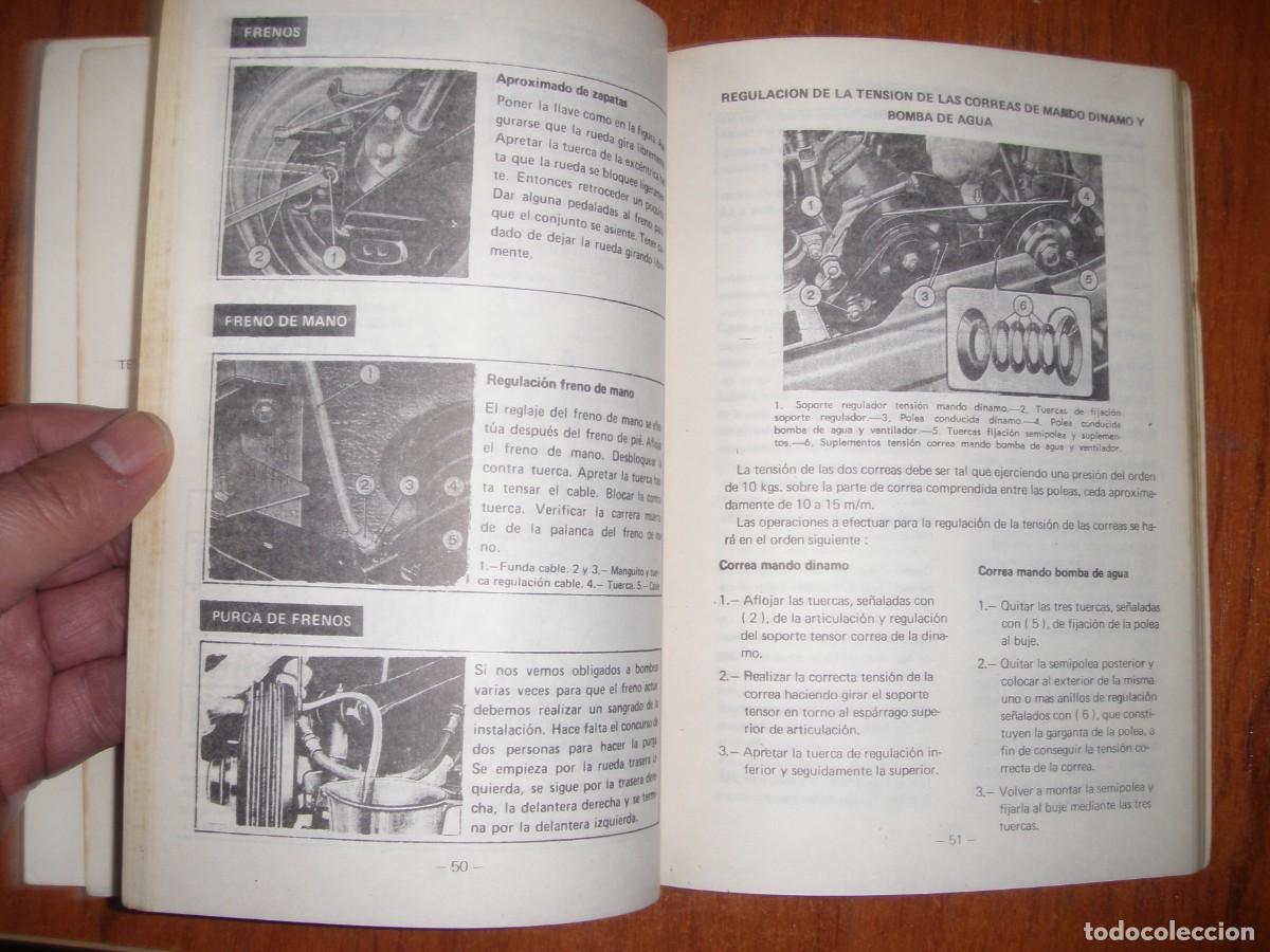 Vintage: LIBRO HERRAMIENTA SEAT 600 - Foto 10