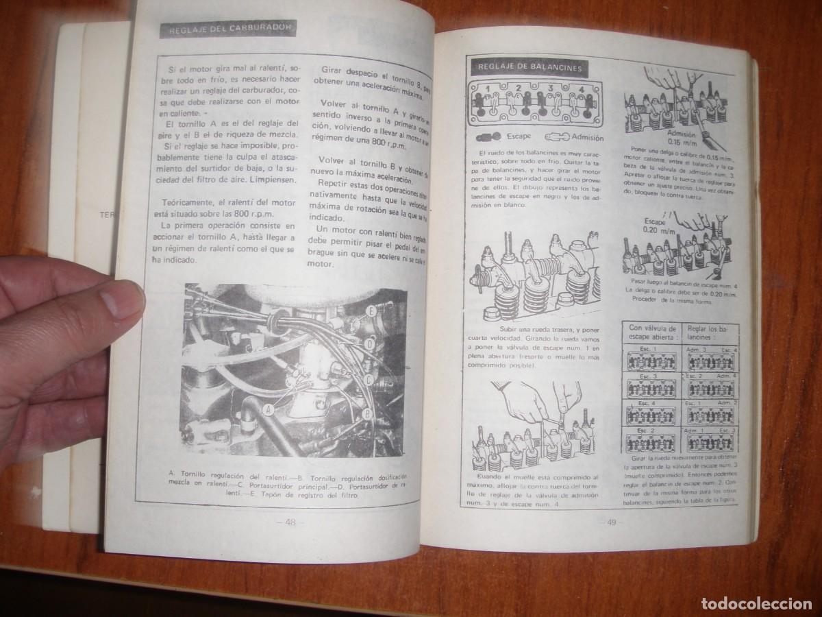 Vintage: LIBRO HERRAMIENTA SEAT 600 - Foto 11