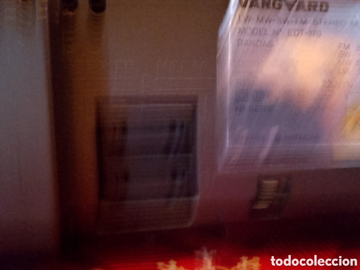 Vintage: Compacto Vanguard-Hitachi EDT-170 - Foto 10