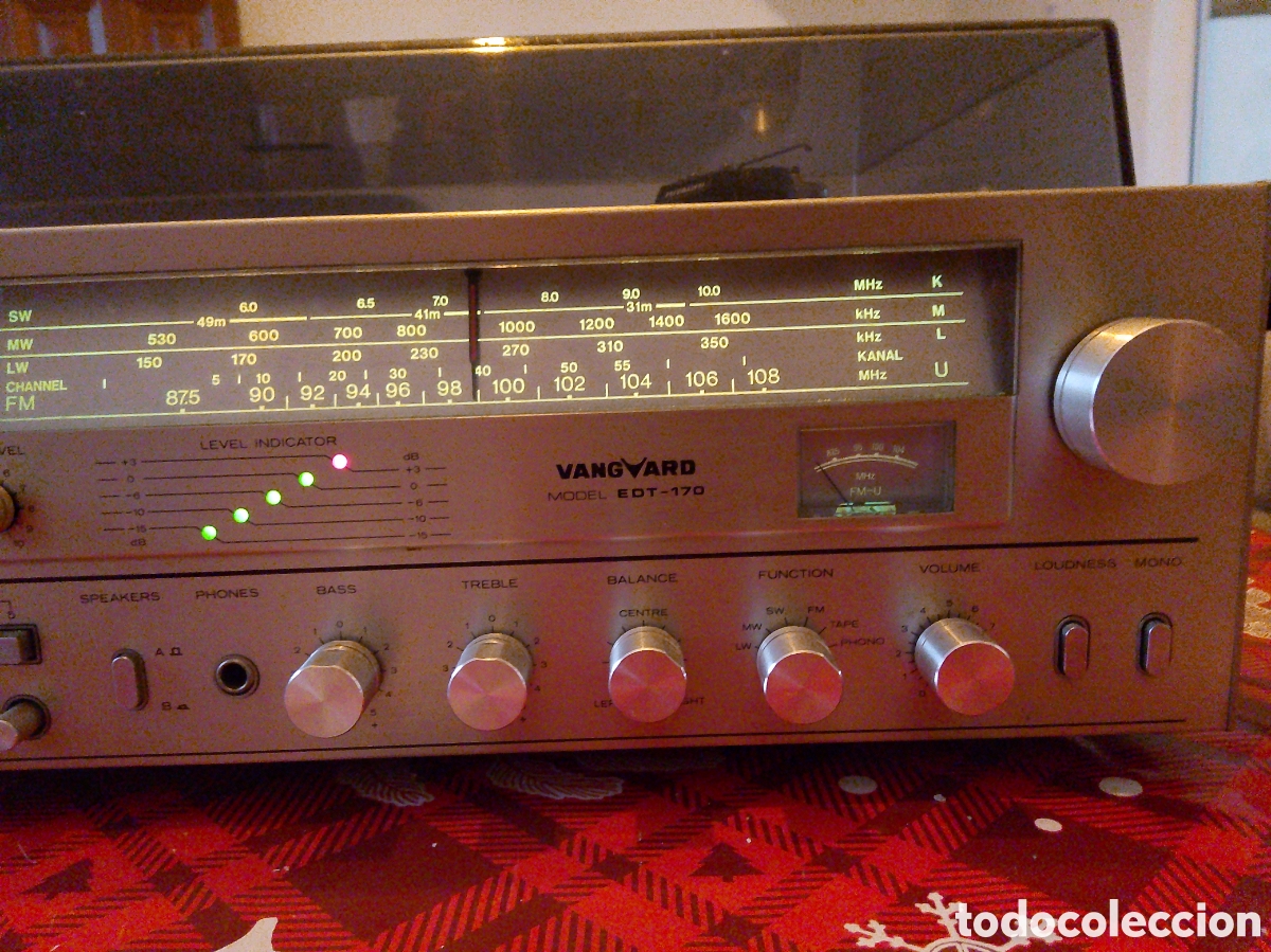 Vintage: Compacto Vanguard-Hitachi EDT-170 - Foto 20
