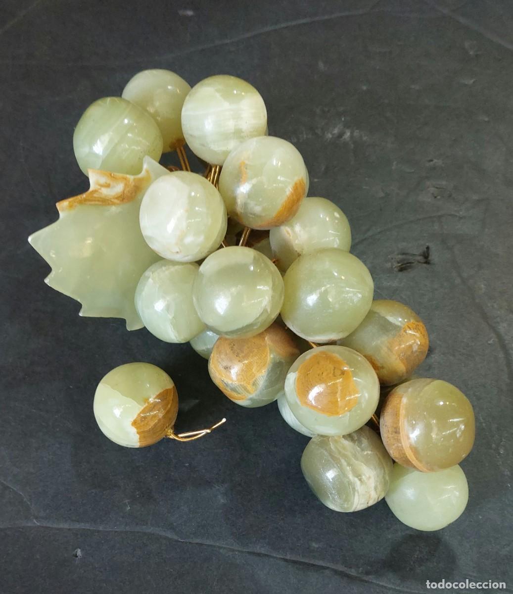 Vintage: Racimo de uvas vintage De onix verde - Foto 1