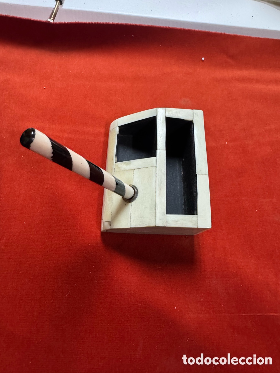 Vintage: Portalapices en hueso