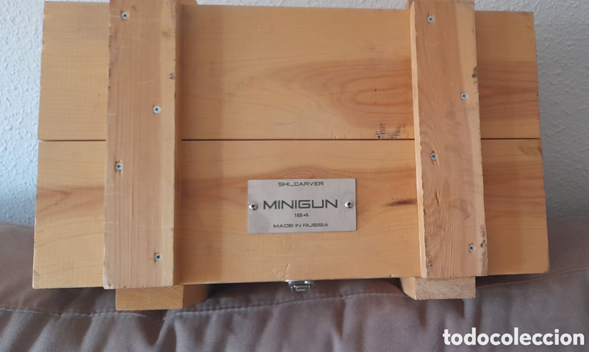 Vintage: Caja de madera para transporte - Foto 4