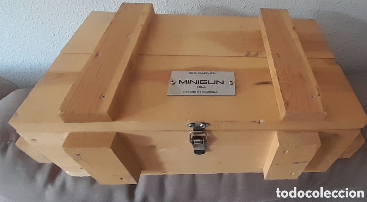 Vintage: Caja de madera para transporte - Foto 5