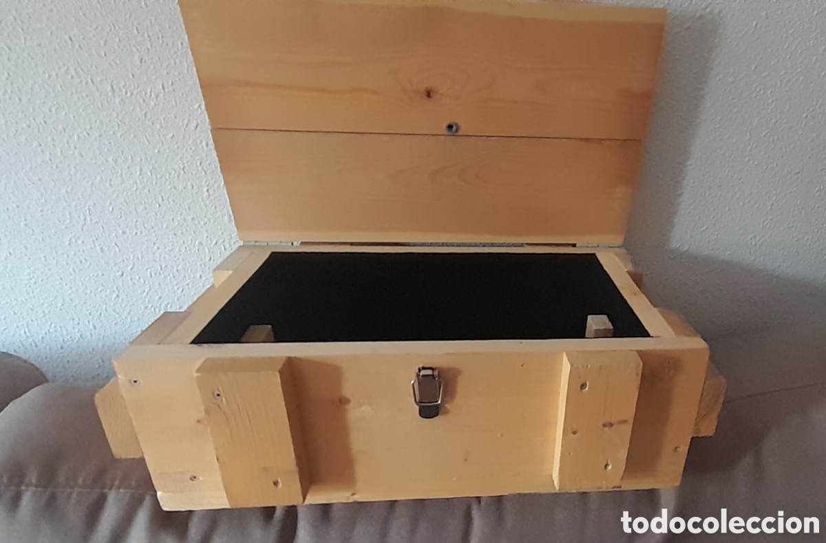 Vintage: Caja de madera para transporte - Foto 8