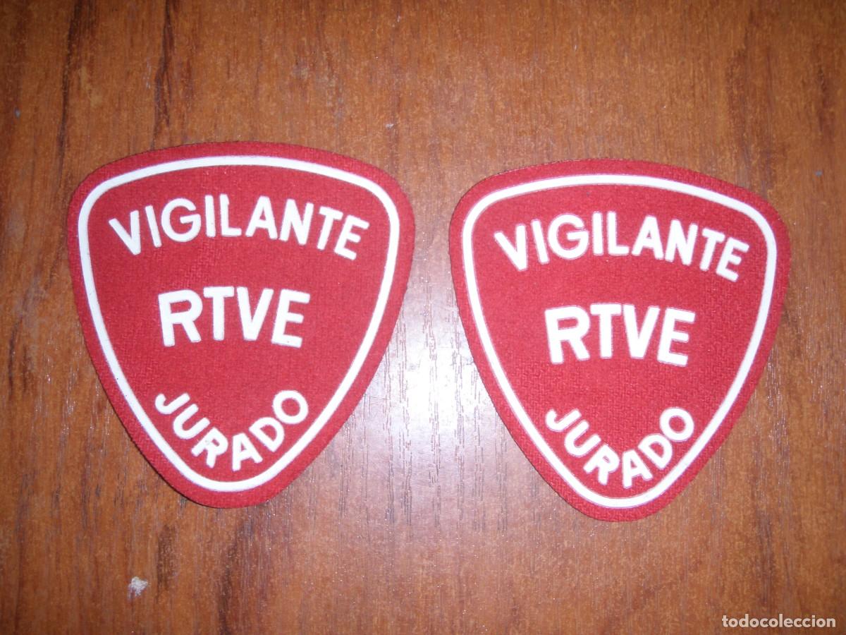 Vintage: PARCHES VIGILANTE RTVE