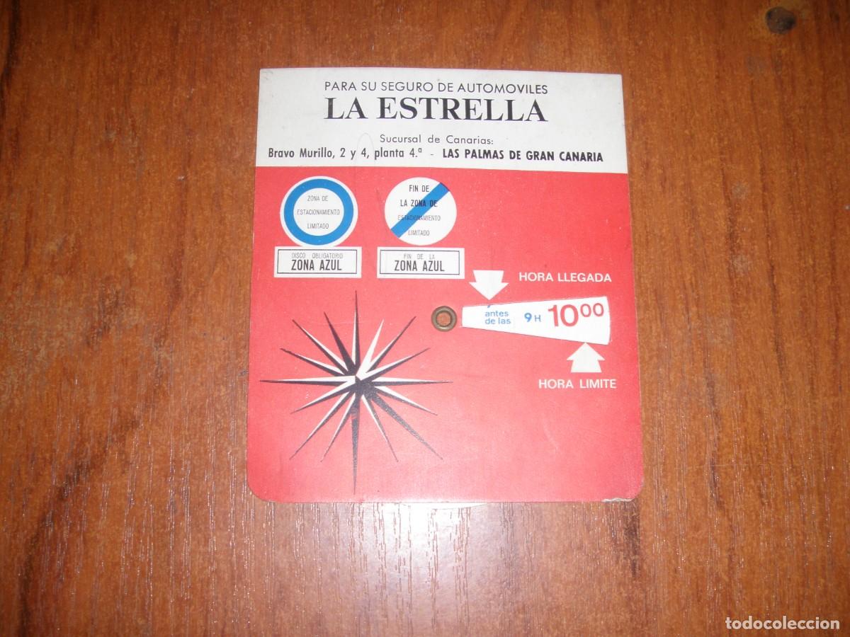 Vintage: ANTIGUA FICHA DE ESTACIONAMIENTO DE LA HORA SEGUROS LA ESTRELLA UNICA!!!!